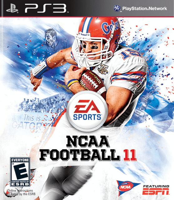 NCAA Football 11 PS3 box art for Playstation 3